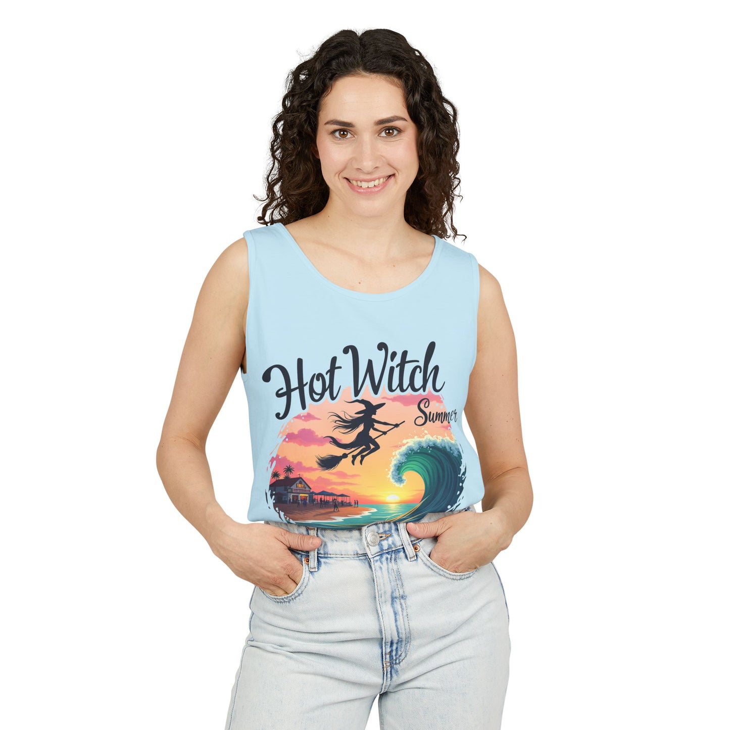 Hot Witch Summer - Beachy Unisex Tank Top