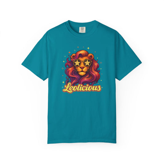 Leolicious Retro Lion Tee – Leo Zodiac Shirt