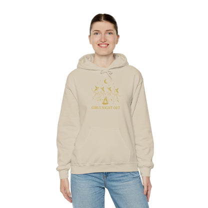Girls Night Out – Dancing Witches Bonfire Sweatshirt | Unisex Hoodie
