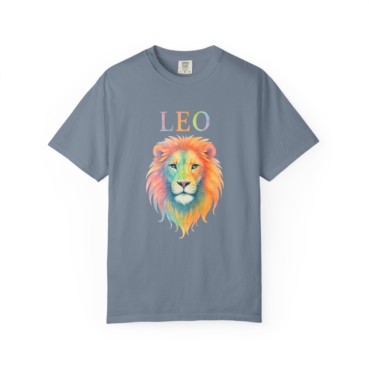 LEO Tee – Colorful Lion Zodiac Shirt
