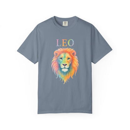 LEO Tee – Colorful Lion Zodiac Shirt