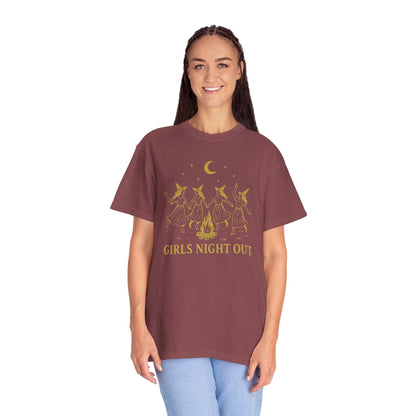 Girls Night Out Witchy Bonfire | Unisex Comfort Colors Tee