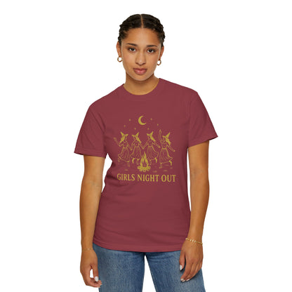 Girls Night Out Witchy Bonfire | Unisex Comfort Colors Tee