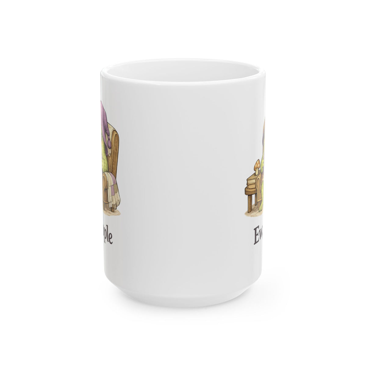 Ewok Family Ceramic Mug (11oz & 15oz) – Cute Star Wars-Inspired Coffee Cup
