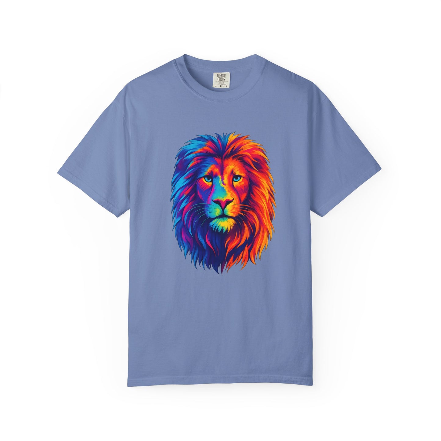 Rainbow Lion Tee – Vibrant & Fierce