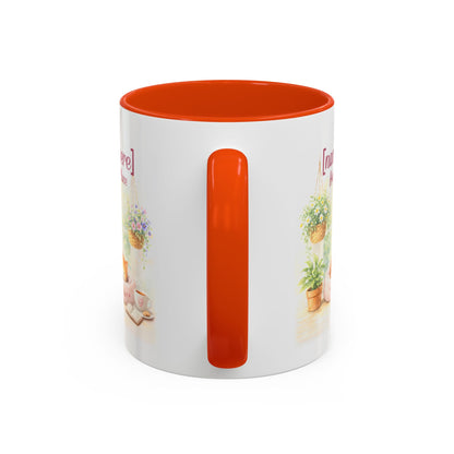 Personalized Name Cat Mug - Custom "Happy Place" Ceramic Mug for Cat Lovers
