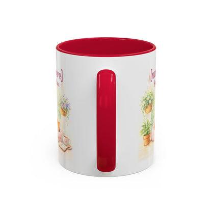 Personalized Name Cat Mug - Custom "Happy Place" Ceramic Mug for Cat Lovers
