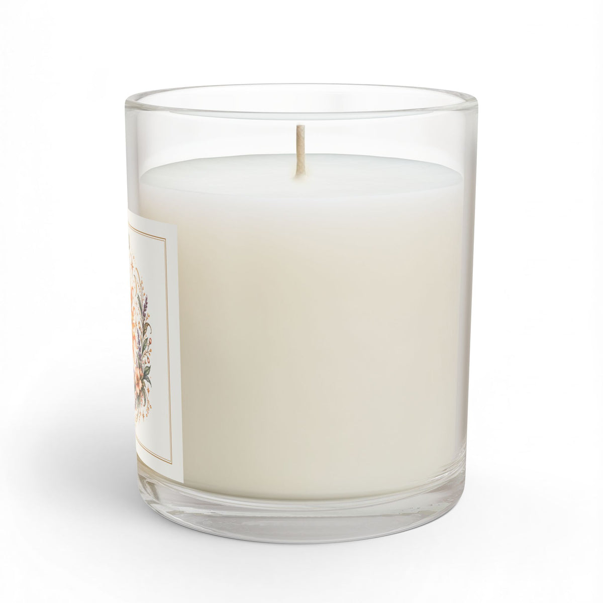 Floral Celestial Aries Zodiac Astrology Scented and Unscented Candle 11oz