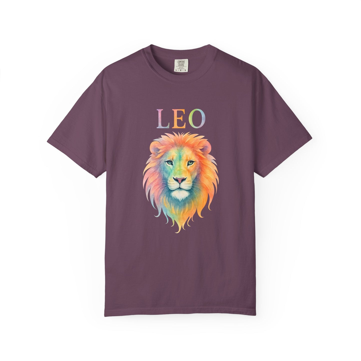 LEO Tee – Colorful Lion Zodiac Shirt