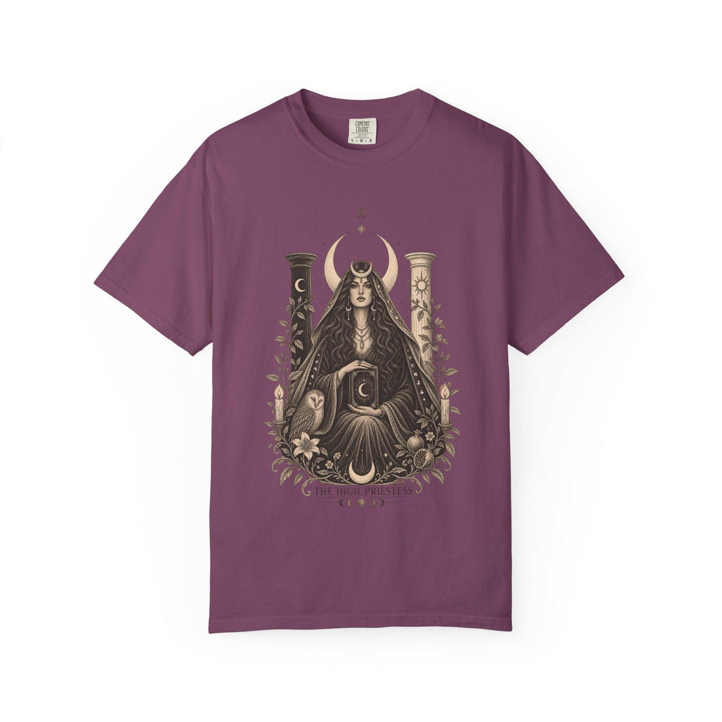 Triple Moon Witch Goddess Boho Unisex T-Shirt