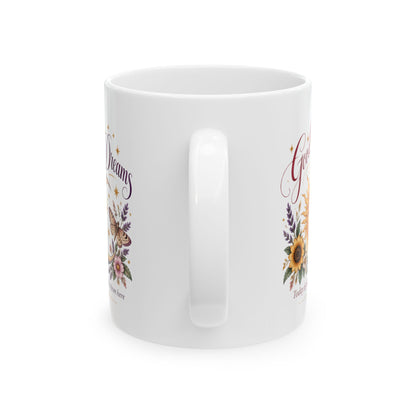 Good Morning And Sweet Dreams Coffee Mug | Celestial Affirmation Mug