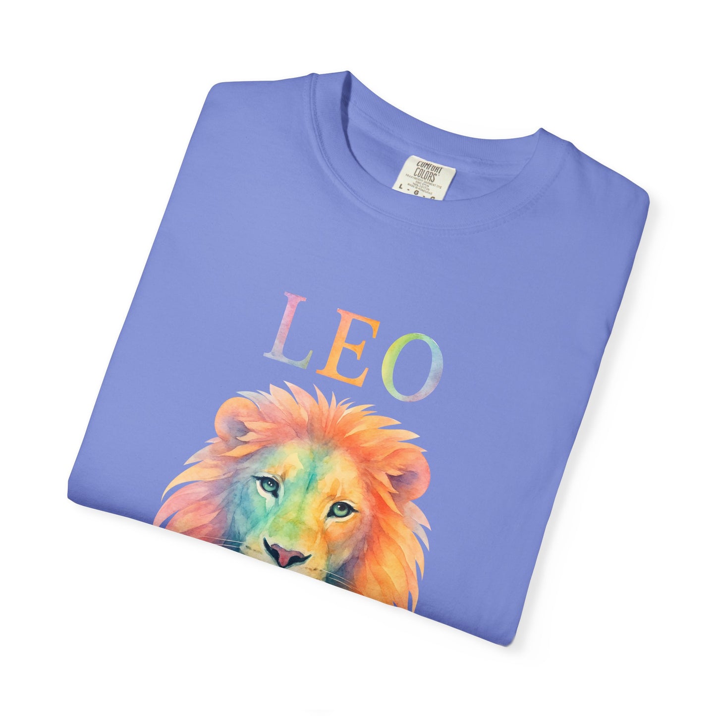 LEO Tee – Colorful Lion Zodiac Shirt
