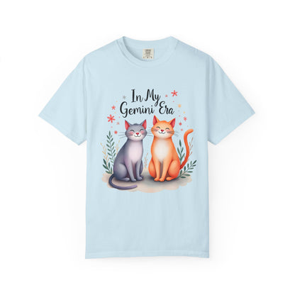 In My Gemini Era – Colorful Zodiac Cats Shirt