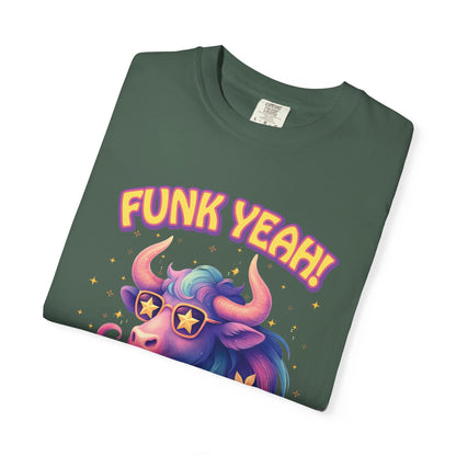 Funk Yeah I’m a Taurus Groovy Tee – Multicolor Retro Zodiac Shirt