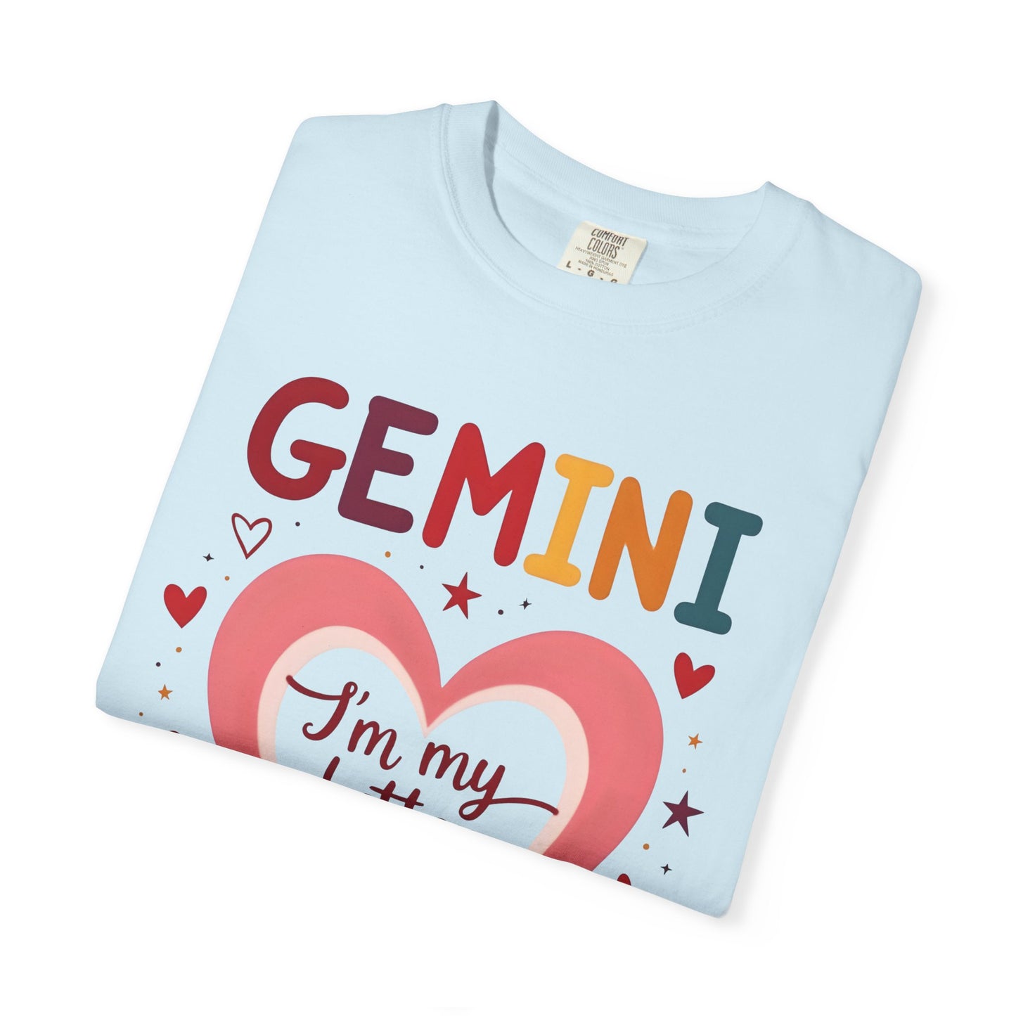 GEMINI I’m My Better Half Tee – Colorful Retro Zodiac Shirt