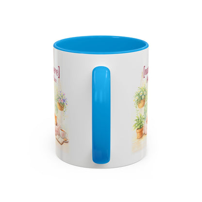Personalized Name Cat Mug - Custom "Happy Place" Ceramic Mug for Cat Lovers