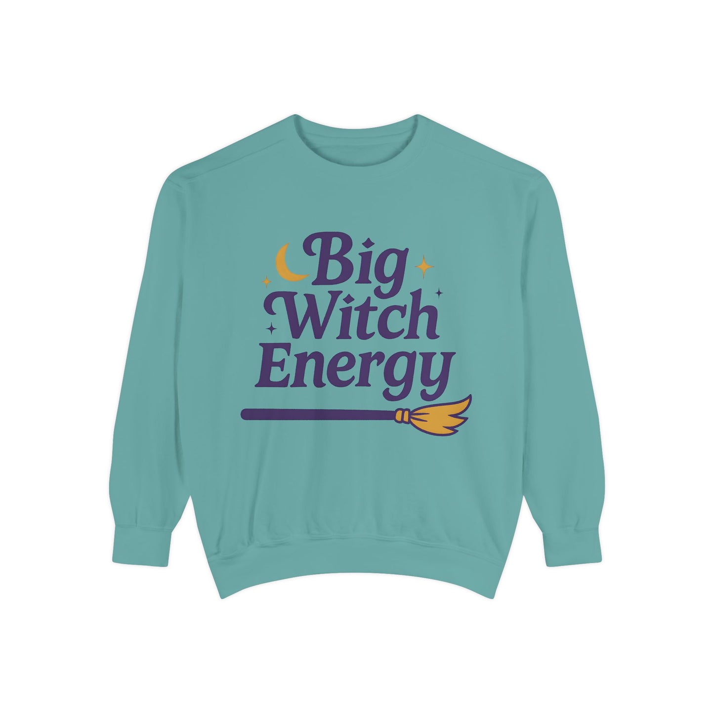 Big Witch Energy Sweatshirt – Moon Broom Pullover
