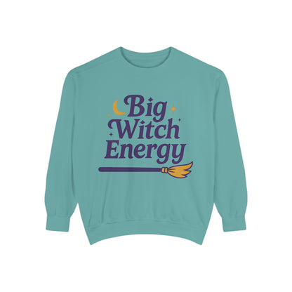 Big Witch Energy Sweatshirt – Moon Broom Pullover