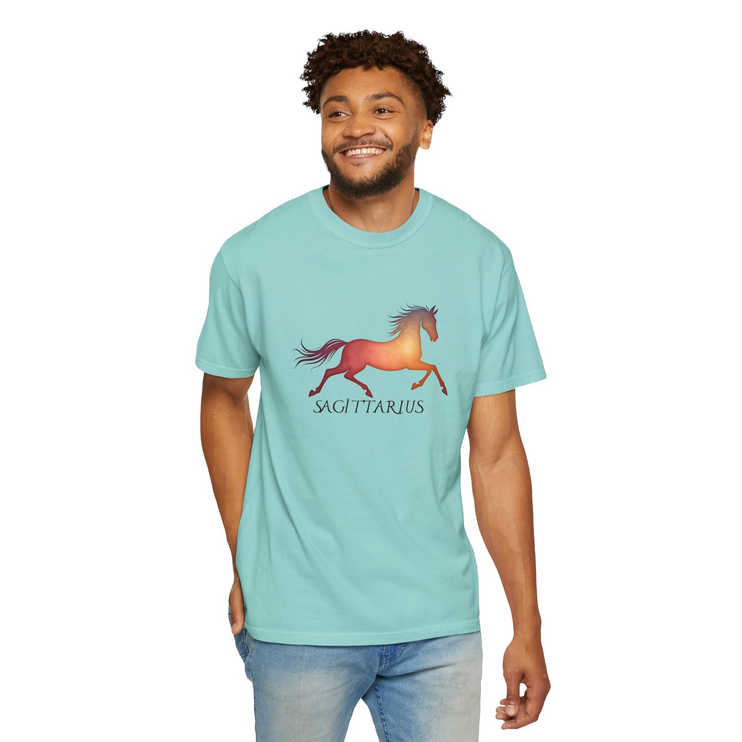 Sagittarius – colorful zodiac horse shirt