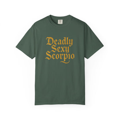 Deadly Sexy Scorpio Tee – Wicked Zodiac Shirt