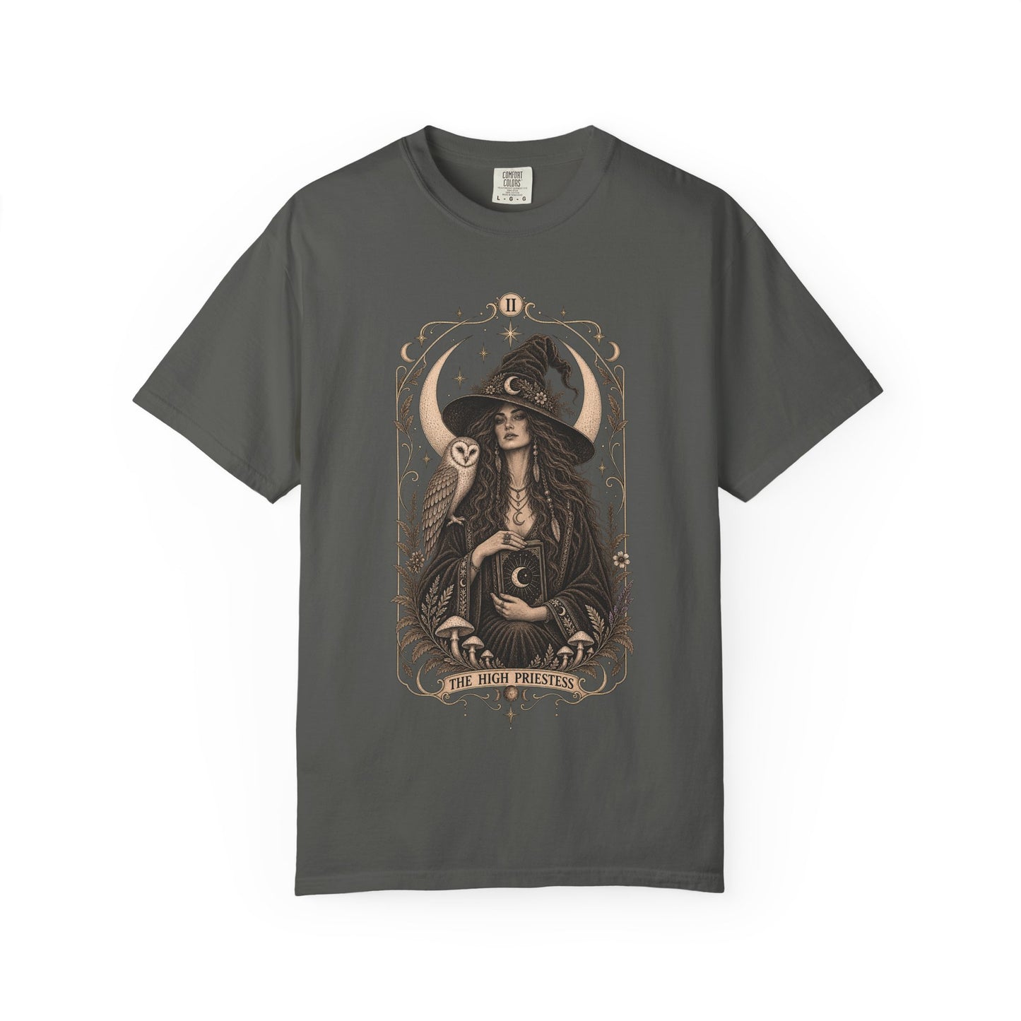 High Priestess Shirt | Tarot Witchy Graphic Tee