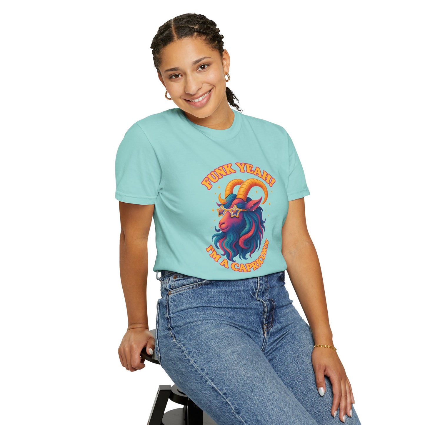 Funk Yeah! I’m a Capricorn – Psychedelic Goat Groove Tee