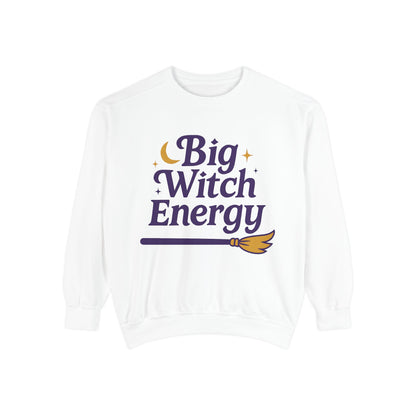 Big Witch Energy Sweatshirt – Moon Broom Pullover