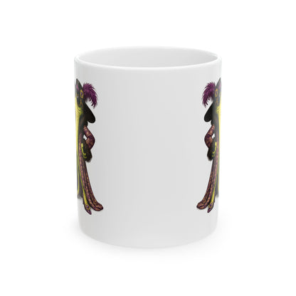Friggin’ Fabulous Frog Mug | Funny Fashion Frog Affirmation Coffee Mug | Glam Frog Gift for Women