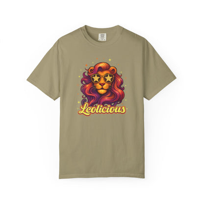 Leolicious Retro Lion Tee – Leo Zodiac Shirt