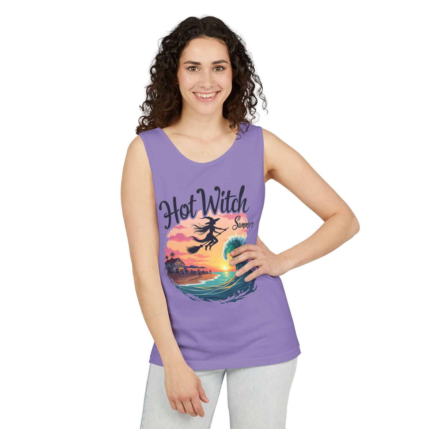 Hot Witch Summer - Beachy Unisex Tank Top