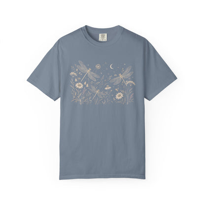 Boho Dragonfly Meadow Unisex T-shirt