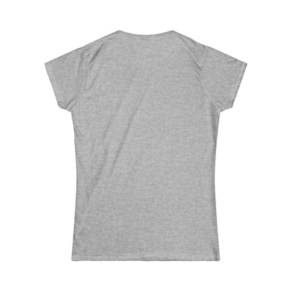 In My Gemini Era Women’s Softstyle Tee – Empowering Zodiac Cat Shirt