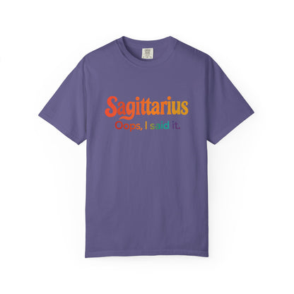 Sagittarius Oops, I Said It – Funny Fire Sign Tee