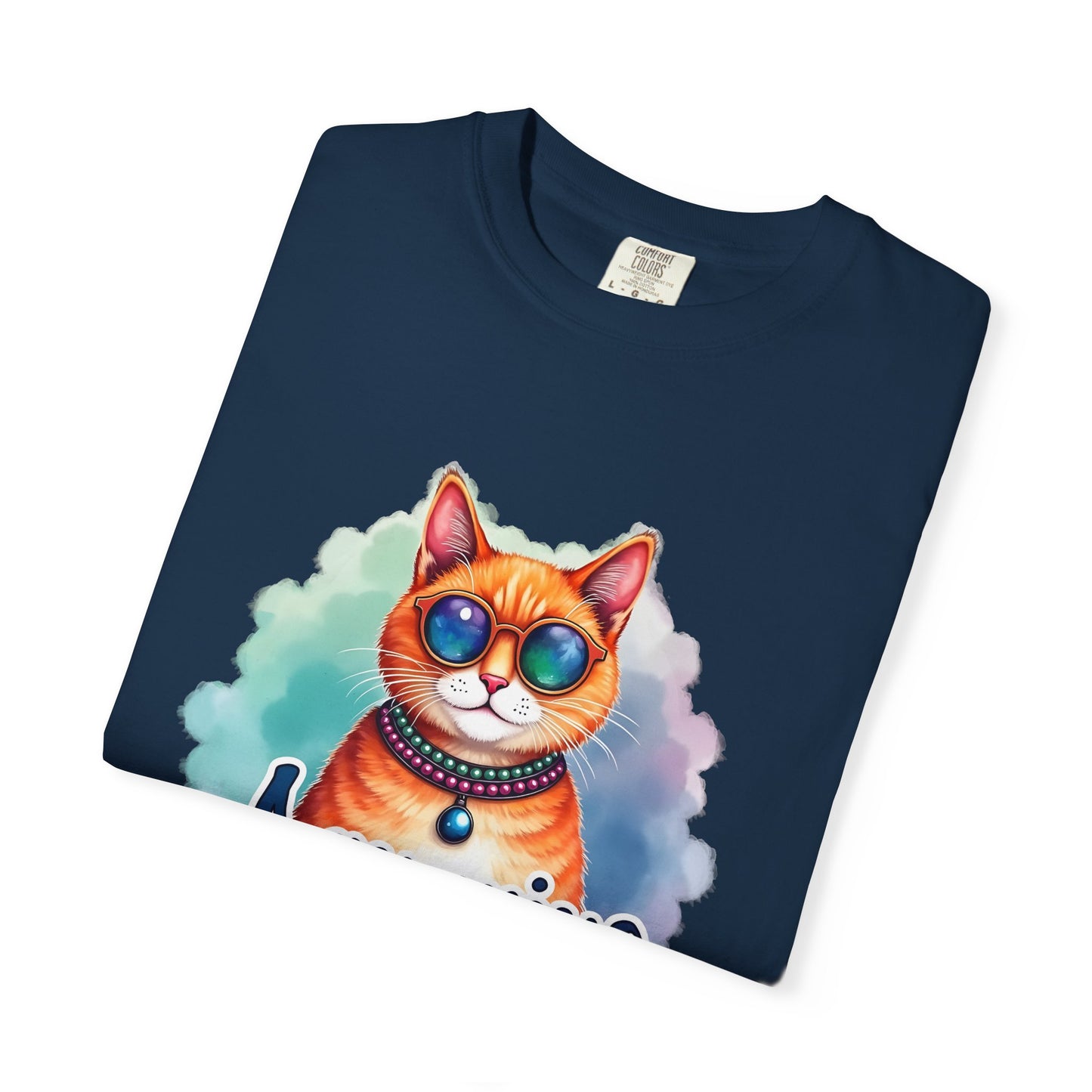 Aquarius One Cool Cat – Colorful Zodiac Shirt