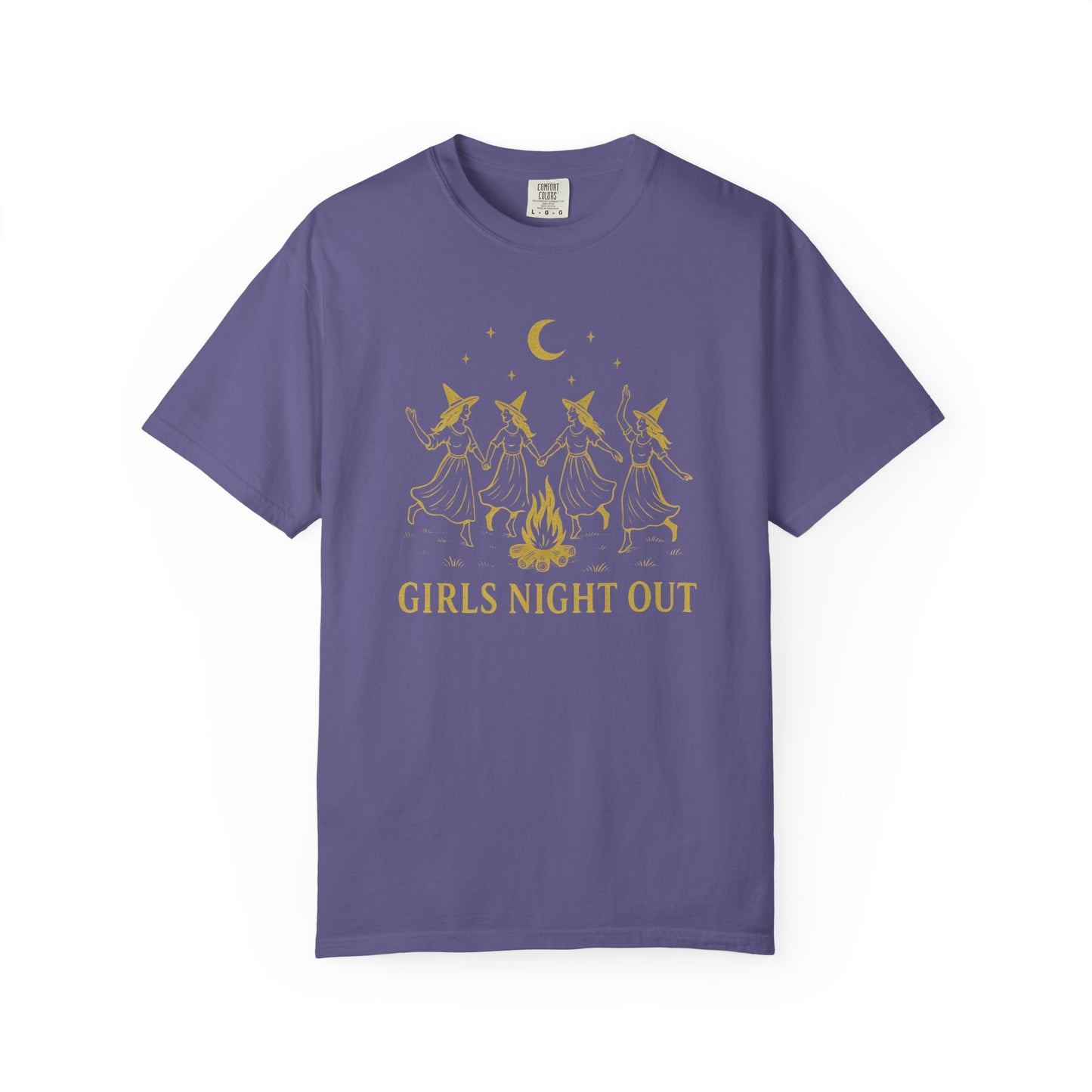 Girls Night Out Witchy Bonfire | Unisex Comfort Colors Tee