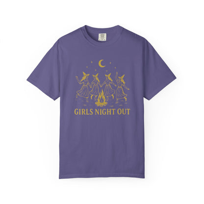 Girls Night Out Witchy Bonfire | Unisex Comfort Colors Tee
