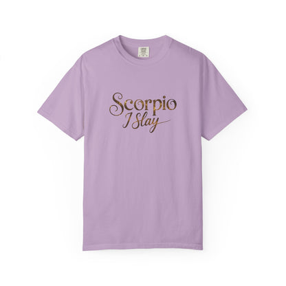 Scorpio I Slay Witchy Tee – Wicked Zodiac Shirt