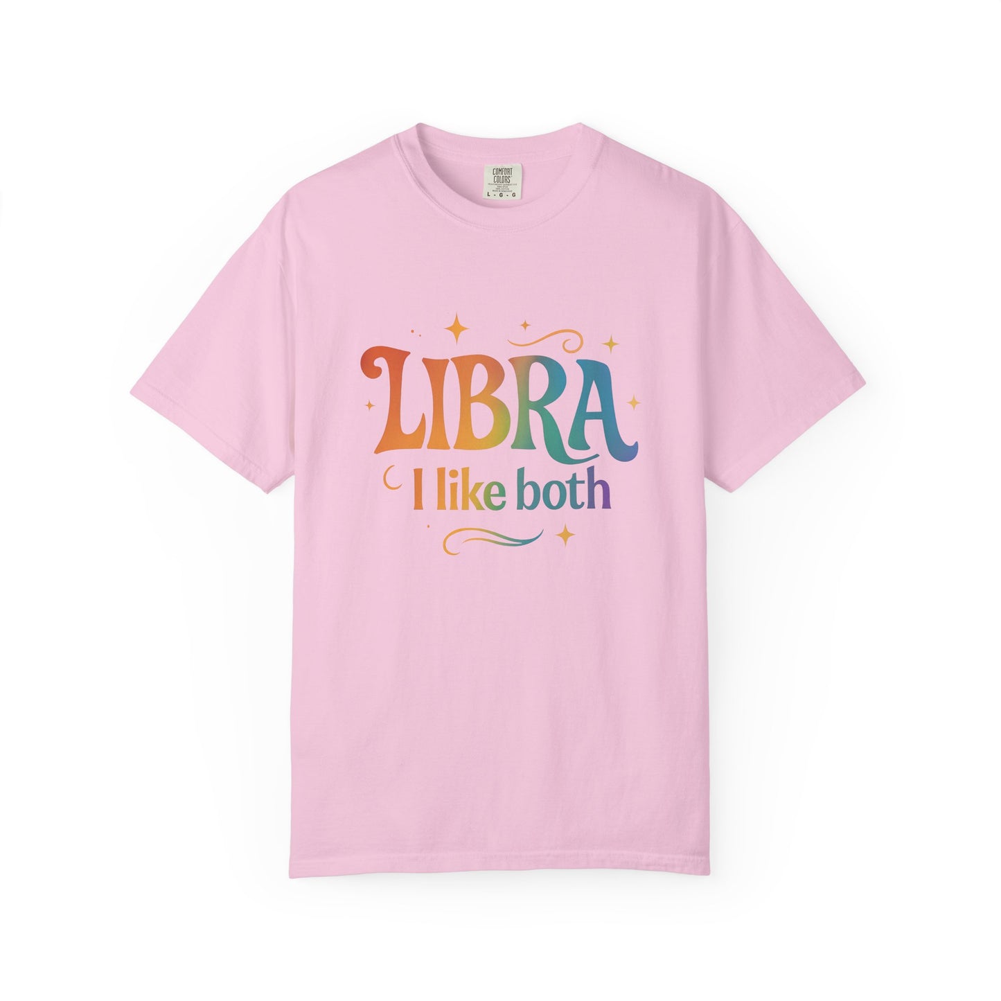 Libra I Like Both Tee – Rainbow Zodiac Shirt
