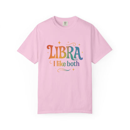Libra I Like Both Tee – Rainbow Zodiac Shirt