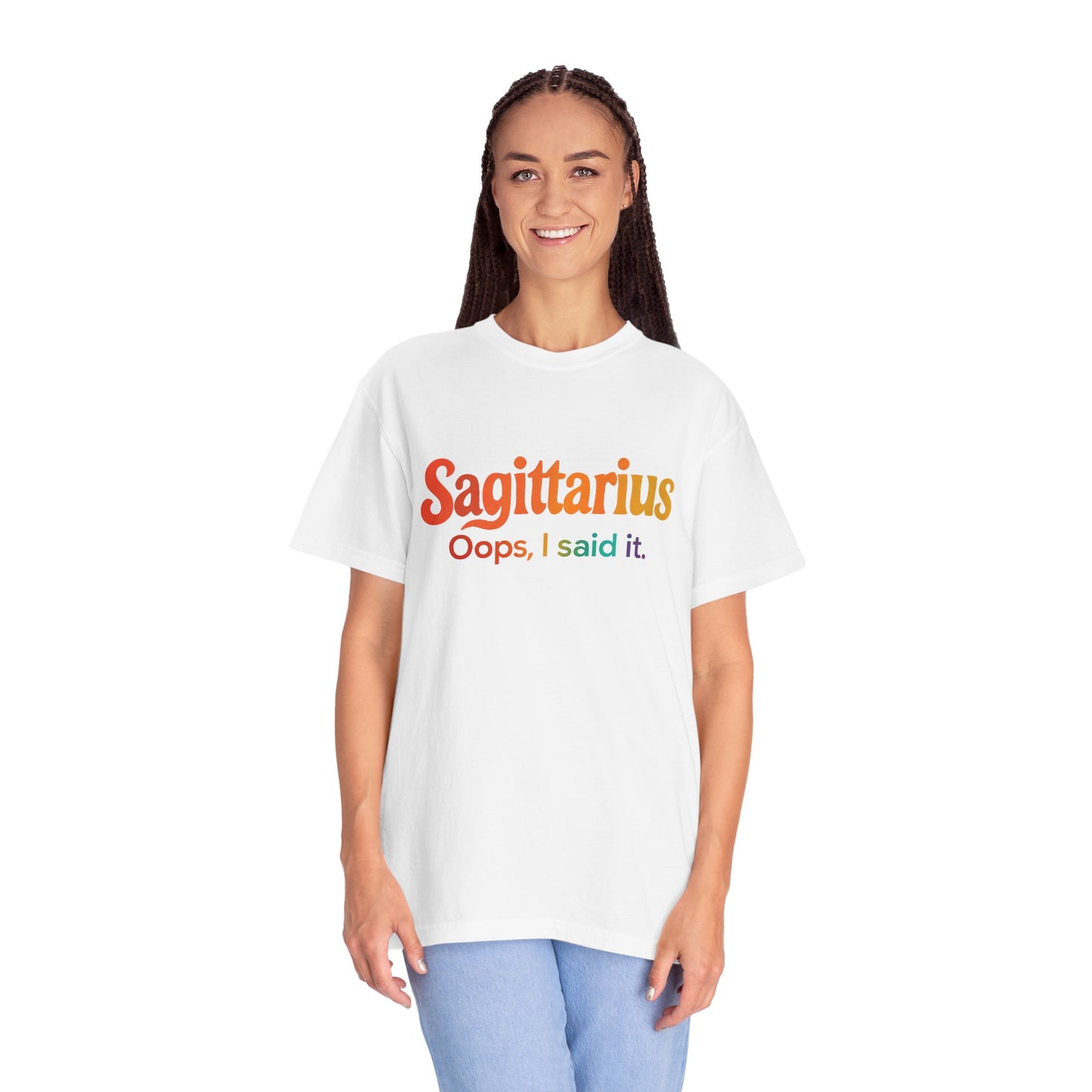 Sagittarius Oops, I Said It – Funny Fire Sign Tee