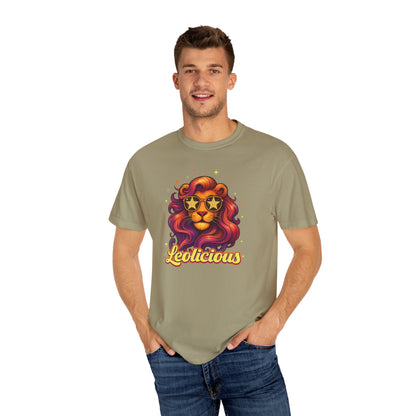 Leolicious Retro Lion Tee – Leo Zodiac Shirt