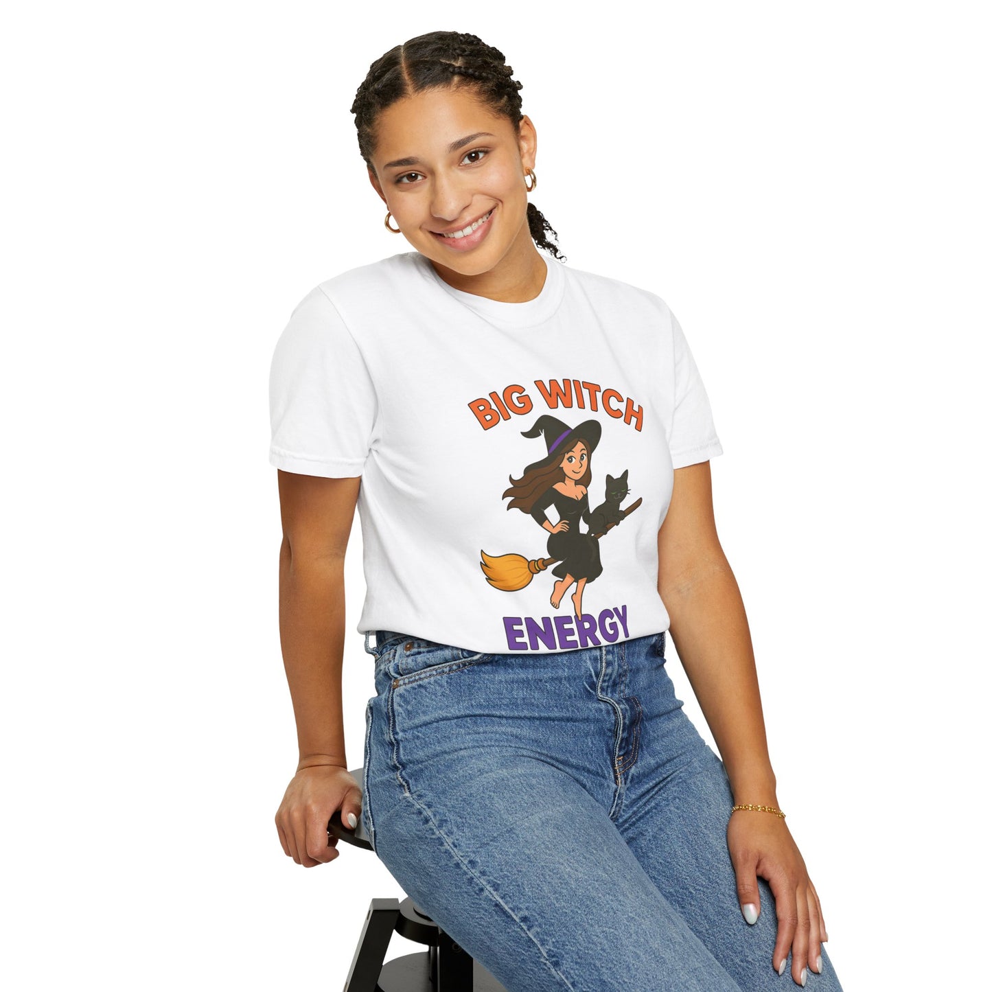 Big Witch Energy – Funny Witchy Graphic Tee