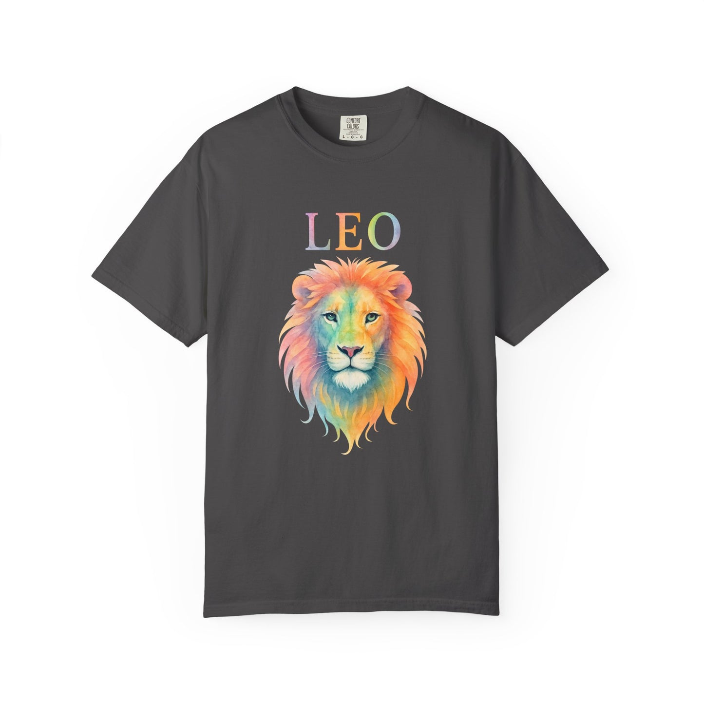LEO Tee – Colorful Lion Zodiac Shirt