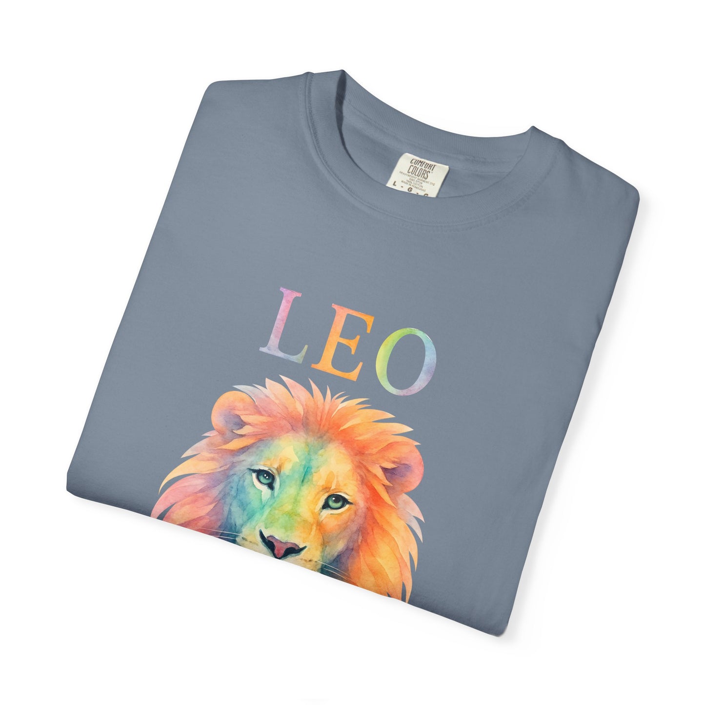 LEO Tee – Colorful Lion Zodiac Shirt