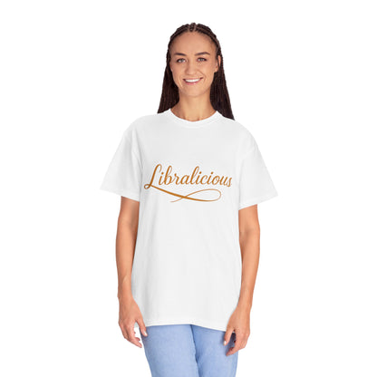 Libralicious – Retro Script Libra Tee