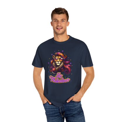 Leo Fabulous Tee – Groovy Colorful Zodiac Shirt