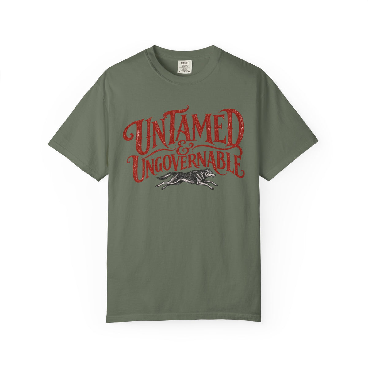 Untamed Ungovernable Vintage Rustic Boho T-Shirt | Witchy Feminist Graphic Tee