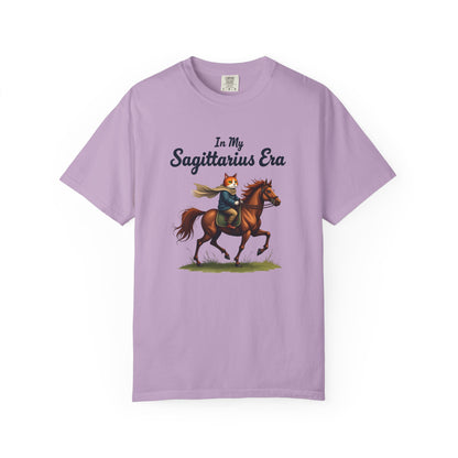 In My Sagittarius Era – Funny Free-Spirited Rider Tee