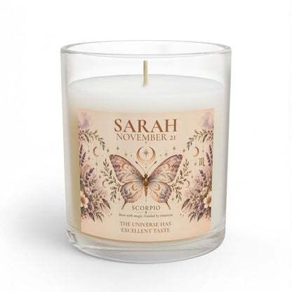 Personalized Gifts for Her Birthdate Candle
