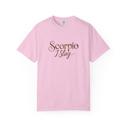 Scorpio I Slay Witchy Tee – Wicked Zodiac Shirt